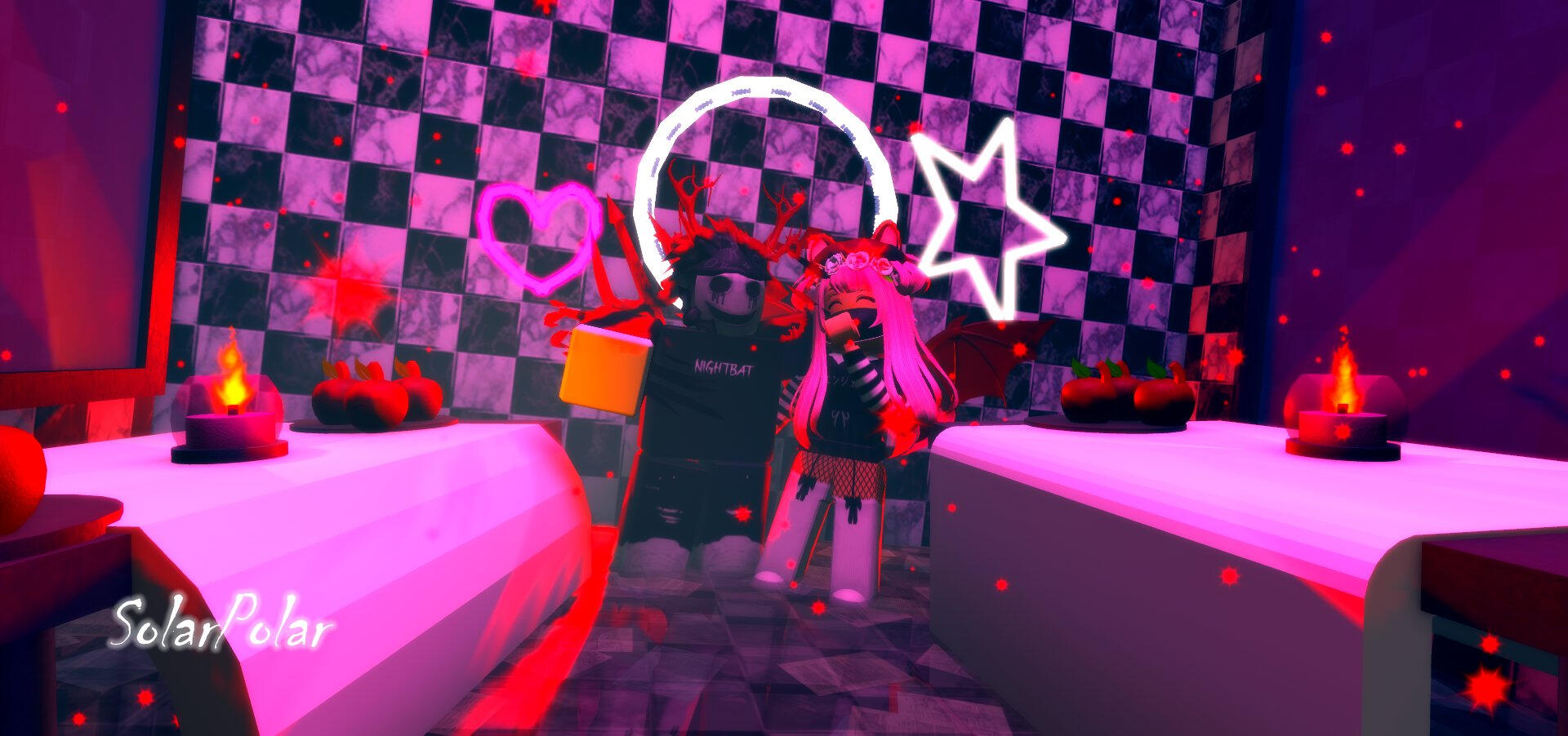 -Horror Castle Dinner Date Gift for Nightbat and Pastel on Twitter