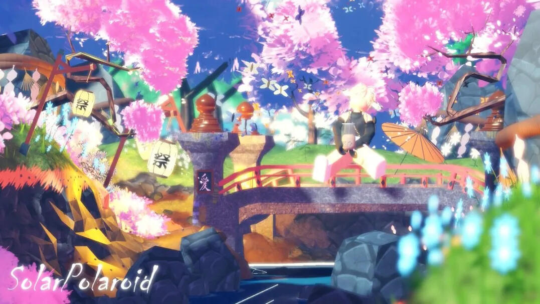 Stylized anime Forest - 2ND comms AGAIN for @wolf04725997 on Twitter