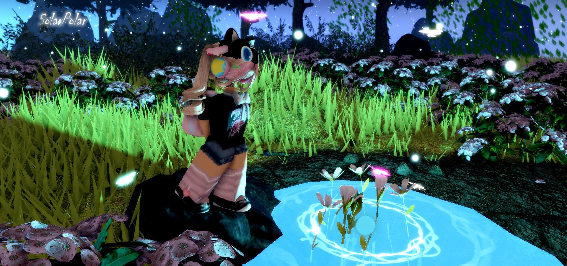 Neon, Magical Butterfly Forest Gift to Kanns on Twitter